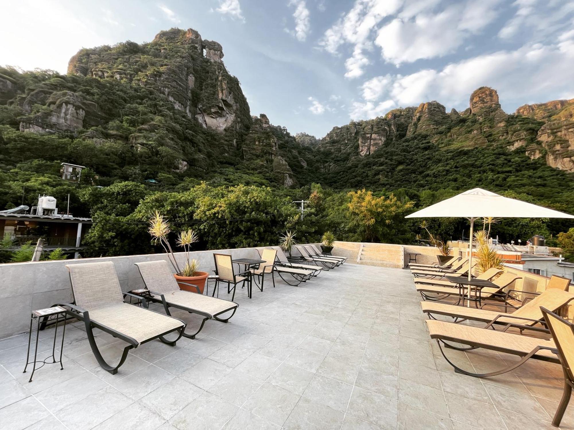 Hotel Hacienda Ventana Del Cielo Tepoztlán Exterior foto